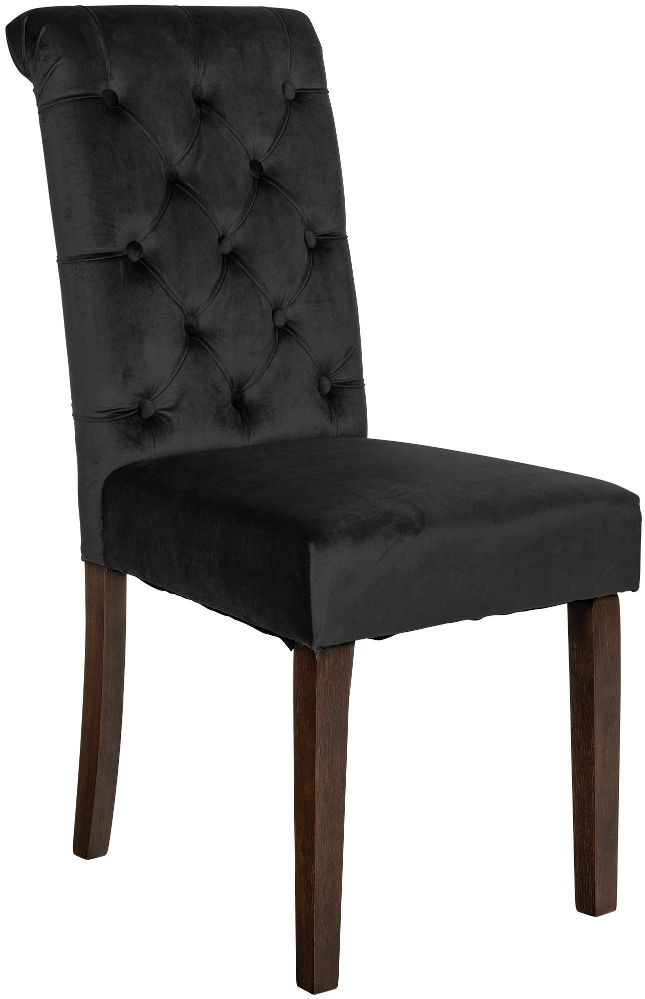 furnicato Esszimmerstuhl Schwarz 45x98x63 cm