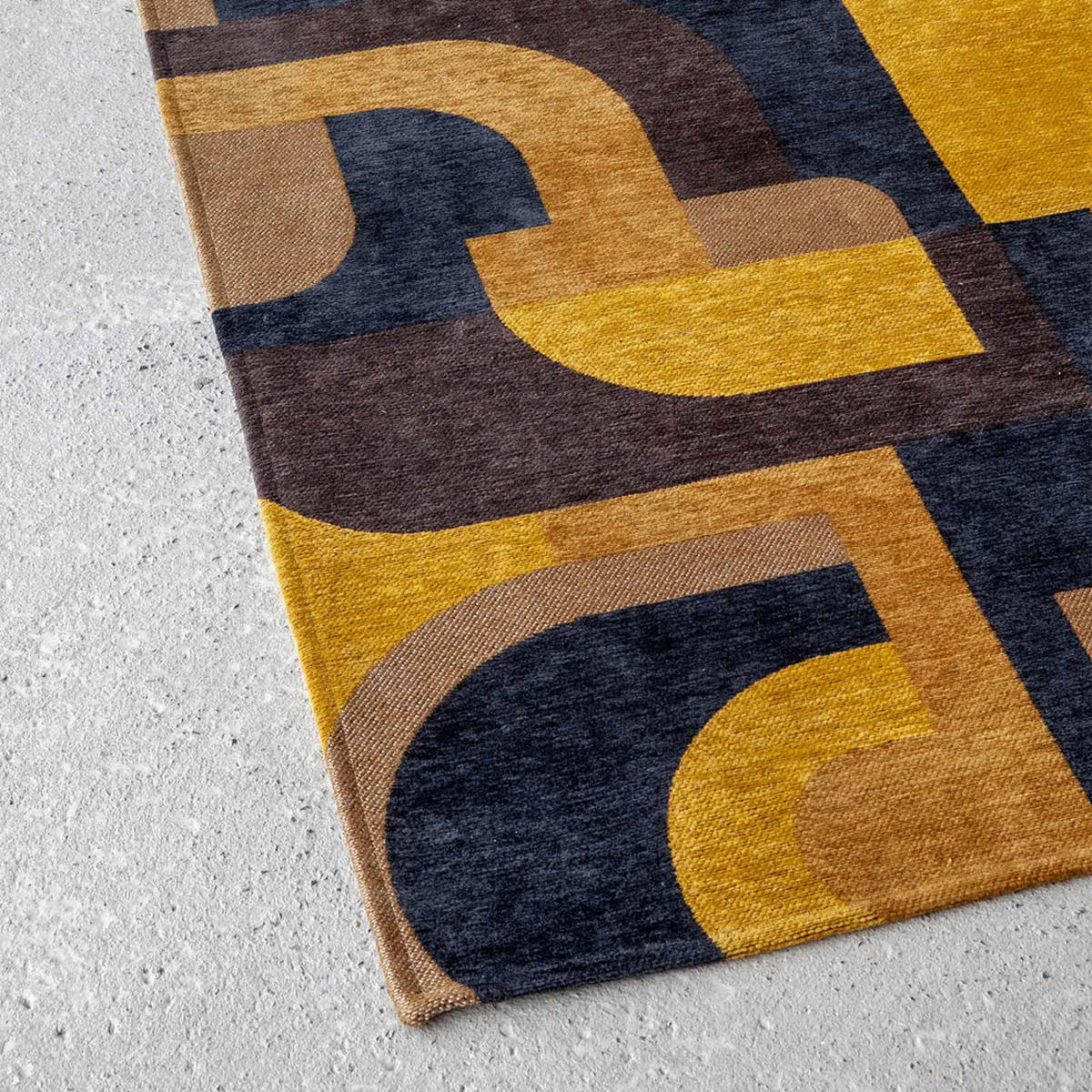 TEPPICH Yellow Meyer Nuance 80/250 cm - Gelb, Textil (80/250cm) - Louis De Poortere