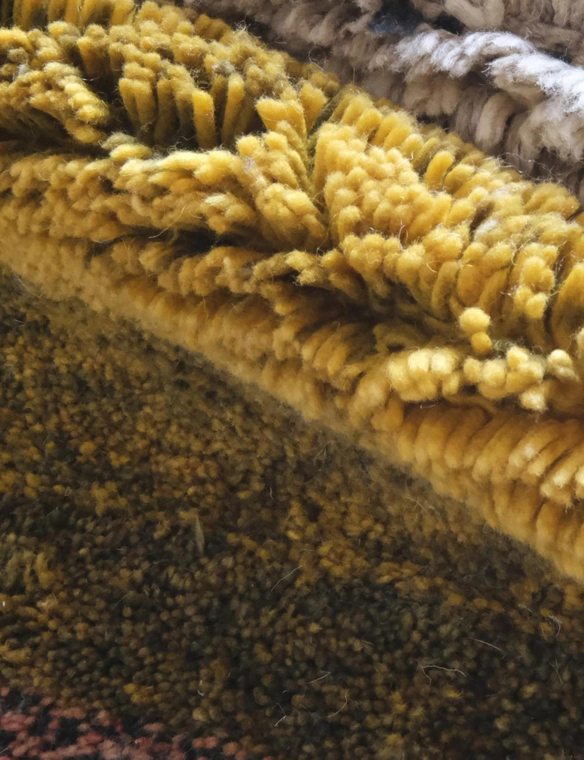 BERBERTEPPICH aus Marokko aus reiner Wolle 200x 300 cm - Multicolor, Naturmaterialien (200/300cm) - AFK Living