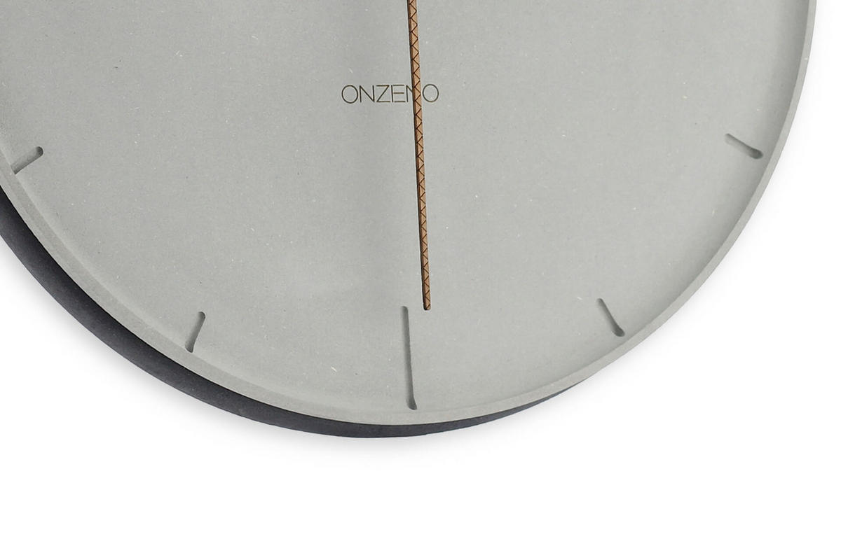 WANDUHR Design Grau 29/29 cm - Grau, Holzwerkstoff (0.72/29/2cm) - ONZENO