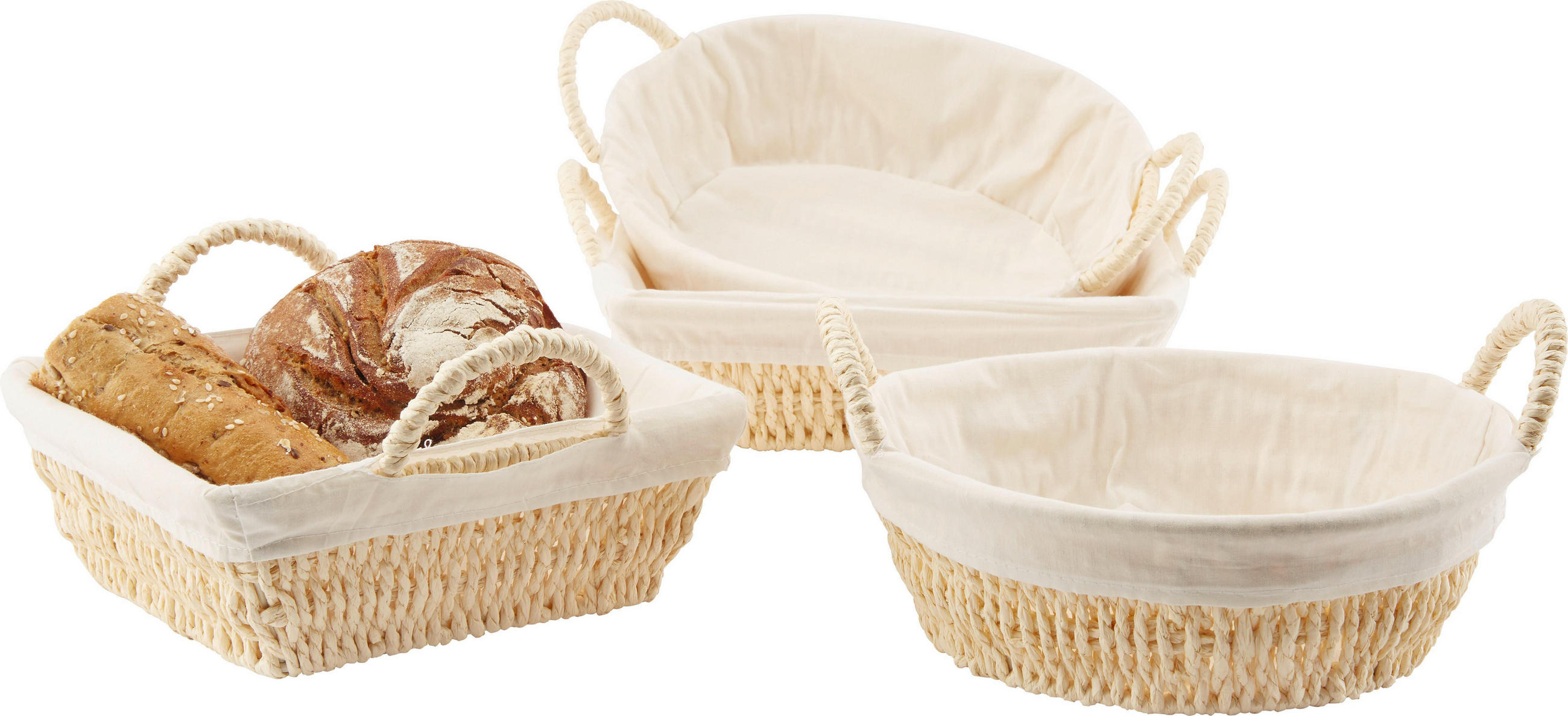 BROTKORB Livi in diverse Designs - Creme, Papier (1/1/1cm) - Modern Living