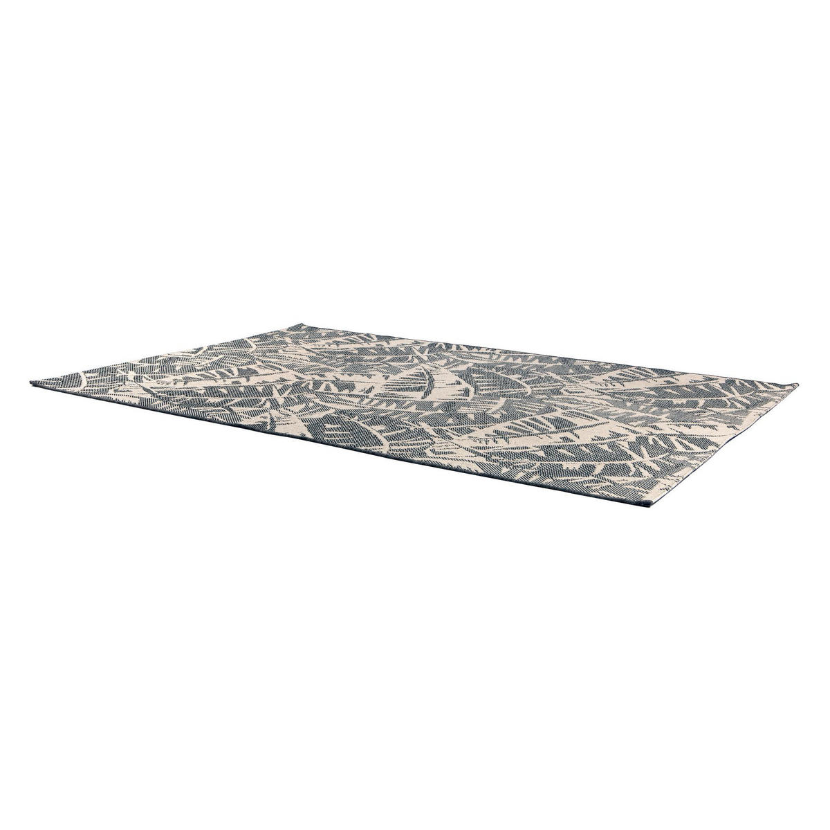 OUTDOOR-TEPPICH Amara petrolgrün 160 x 230 cm - Dunkelblau, Textil (160/230cm) - Vivaraise
