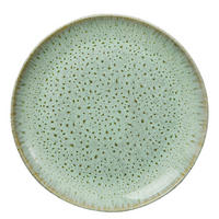 TELLER Tavira 27 cm - Grün, Keramik (27/27/2.7cm) - Butlers