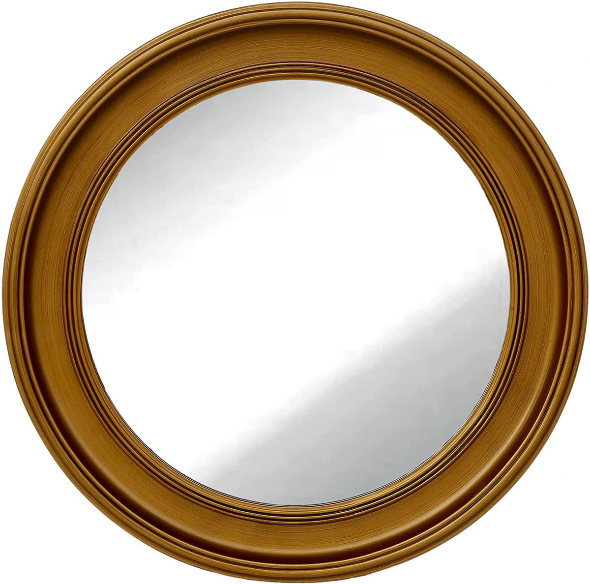 WANDSPIEGEL Ø60 cm, Gold, Holz - Goldfarben, Holz (60/60/60cm)