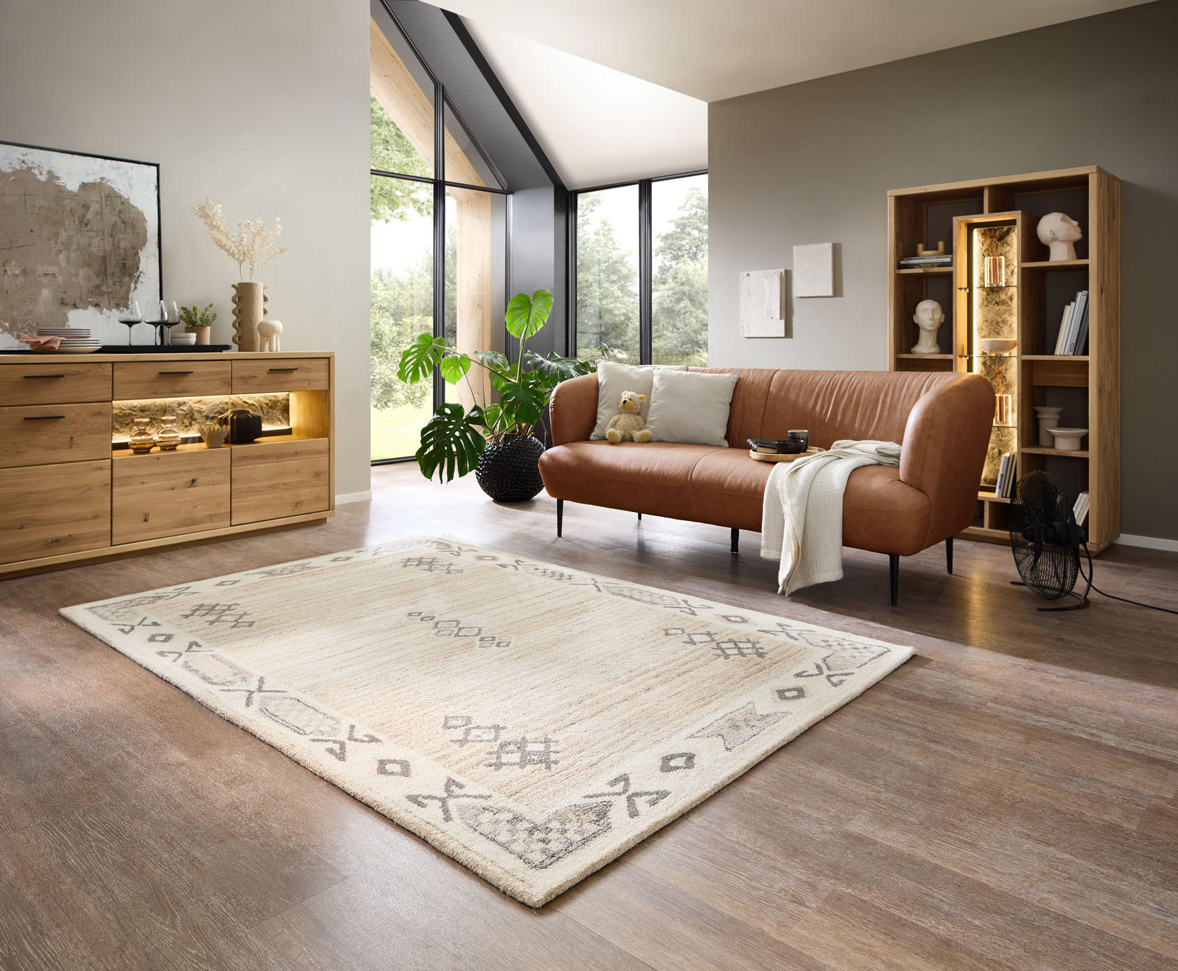 TUFTTEPPICH Royal Berber 290x390 cm - Beige, Textil (290/390cm) - THEKO