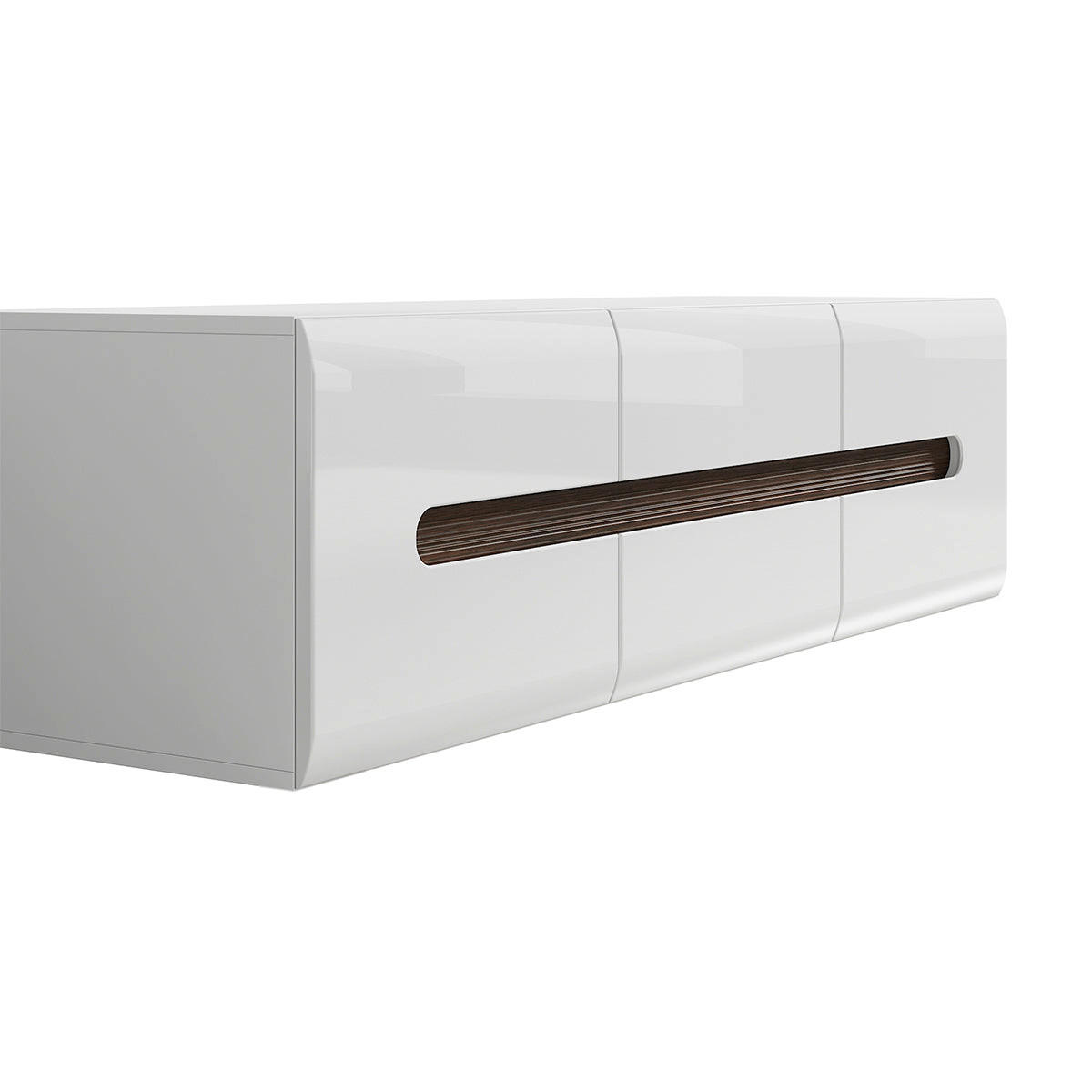 TV-MÖBEL Darrel Weiß - Weiß, Holzwerkstoff (150/43/47cm) - Petits-meubles