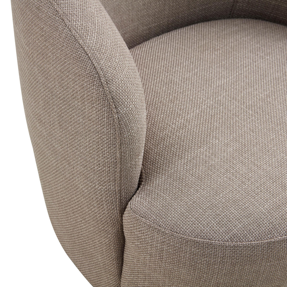 SESSEL 74x77x73 beige MATTEO - Beige, Kunststoff (74/73/77cm) - Massivmoebel24