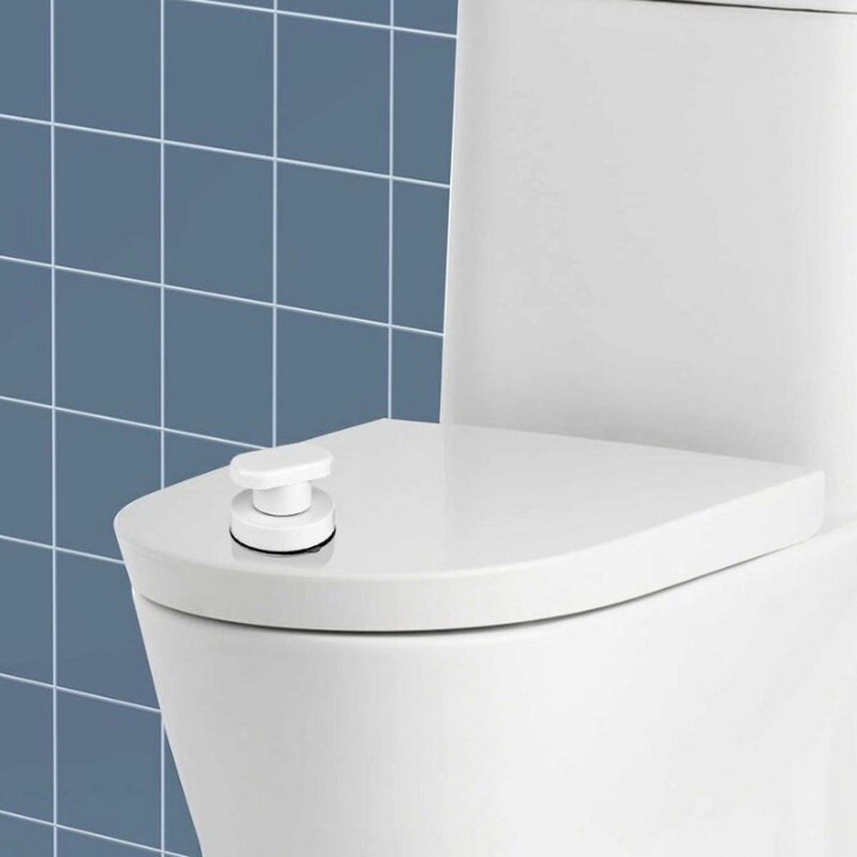 MÖBELGRIFF 2er-Set 65x65x50 mm Saugnapf - Weiß, Kunststoff (6.5/5/6.5cm)