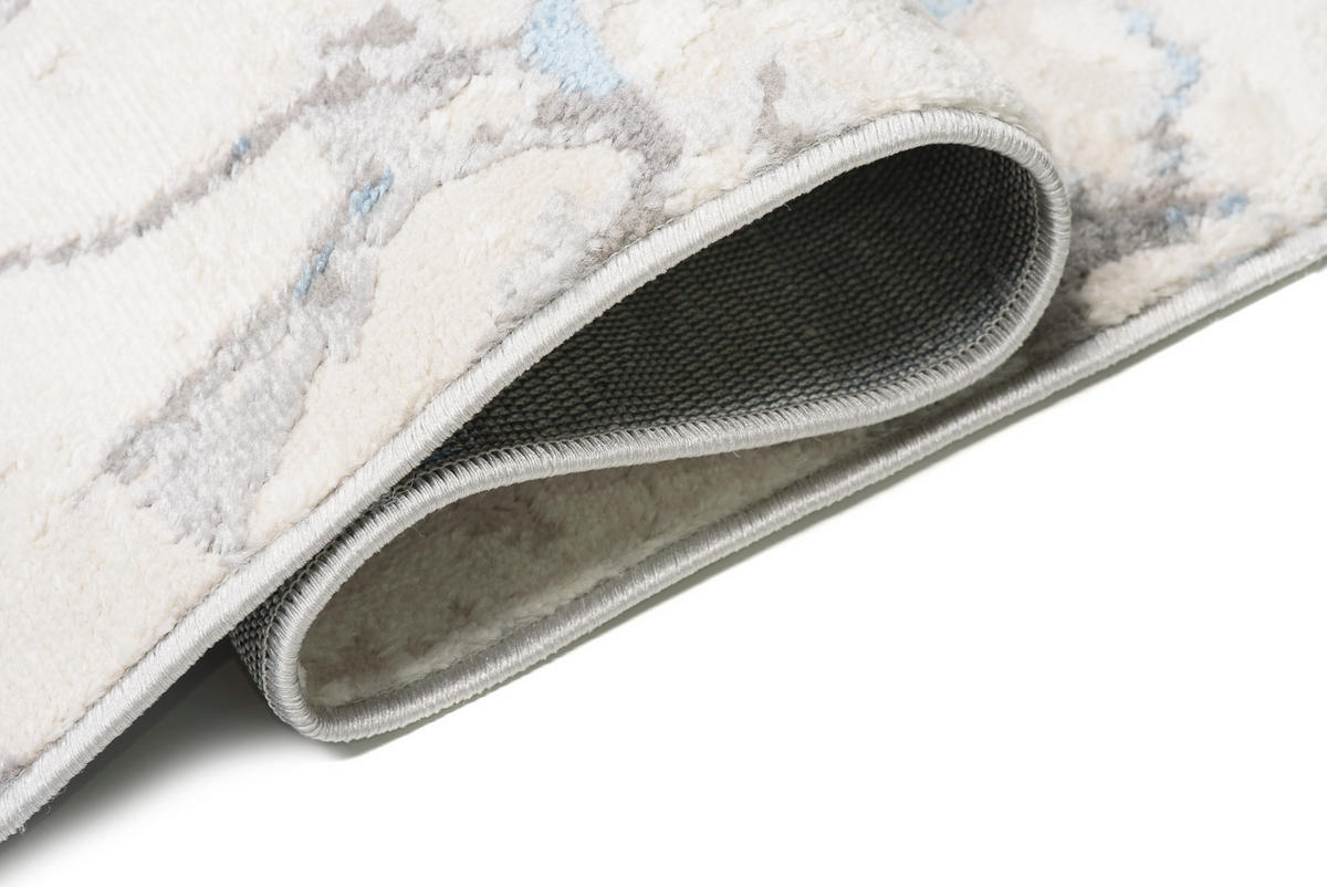 TEPPICH VALLEY Grau Blau 200/300 cm - Blau, Textil (200/300cm) - Tapiso