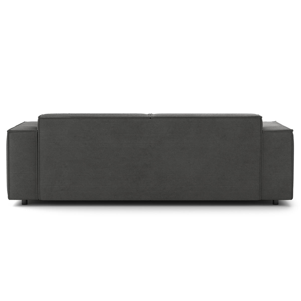 2,5-SITZER SOFA - Anthrazit, Textil (223/70/96cm) - home24