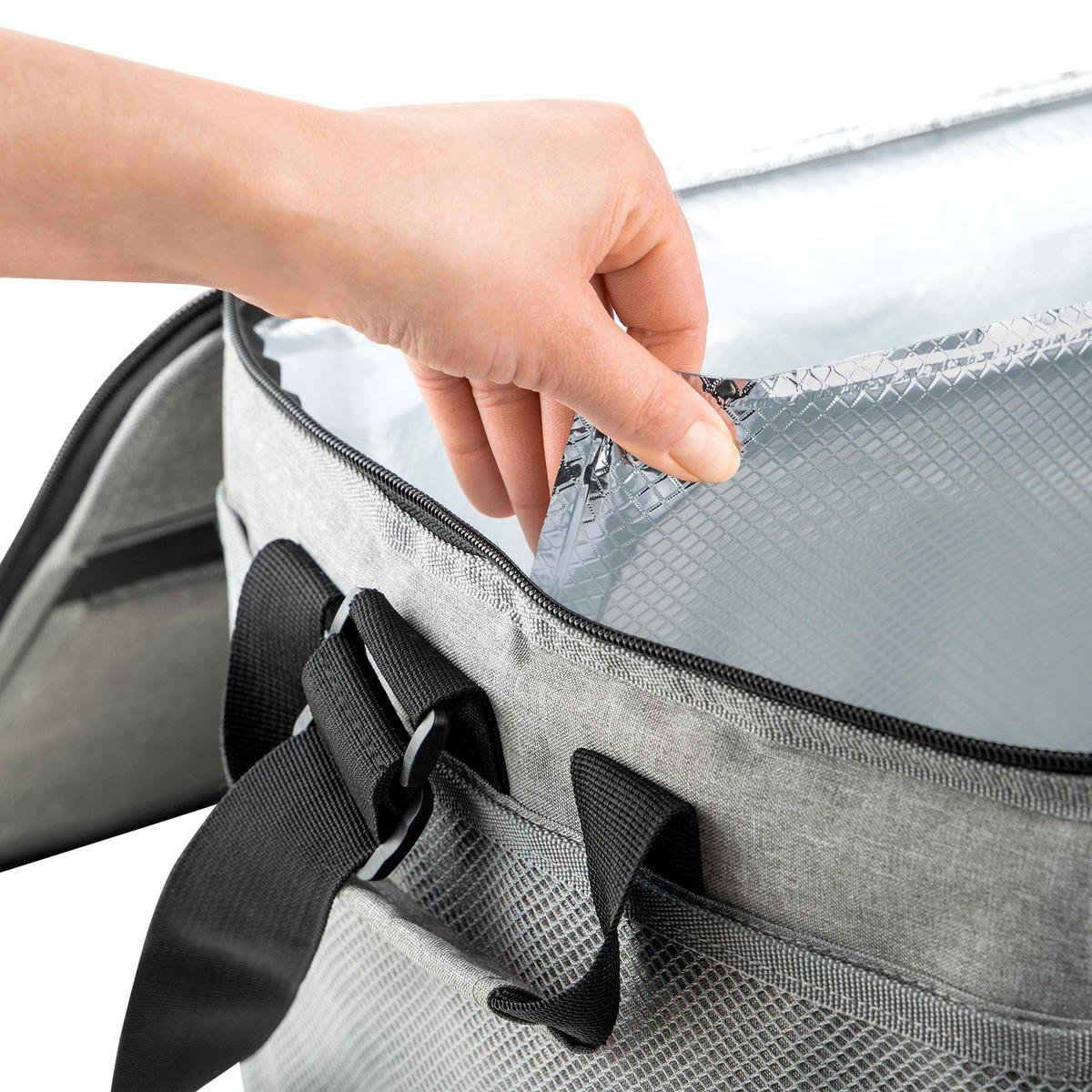 KÜHLTASCHE IceBreaker KT53 Grau - Grau, Textil (37/32cm) - BoMoe
