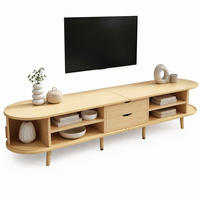 TV-ELEMENT mit Stauraum 175 x 40 x 42 cm MDF Oak - Braun, Holzwerkstoff (40/42/175cm) - Beauniv