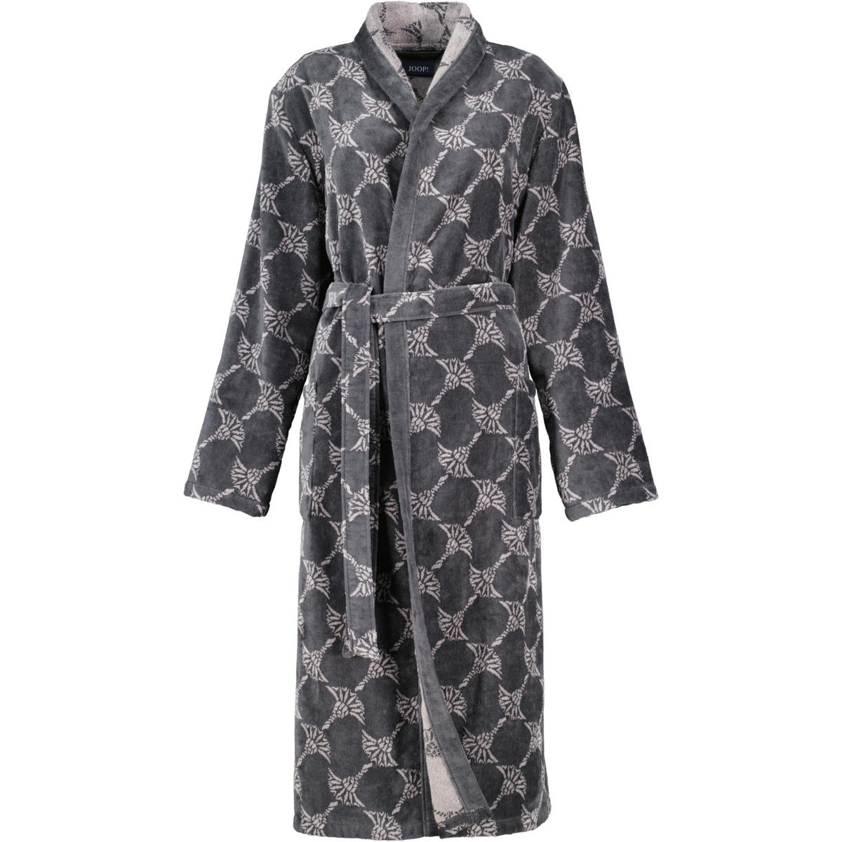 BADEMANTEL DAMEN SCHALKRAGEN CORNFLOWER 1645 ANTHRAZIT - 77 - Grau, Textil (XSnull) - Joop!