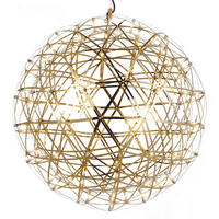 LED-HÄNGELAMPE Atom Goldfarben Ø 70cm - Goldfarben, Metall (70/70/70cm) - s.luce