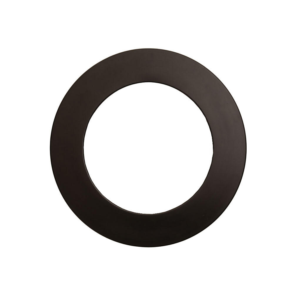 DARTBOARD SAFEGUARD - Schwarz, Kunststoff (68/68/3.4cm) - Home Deluxe