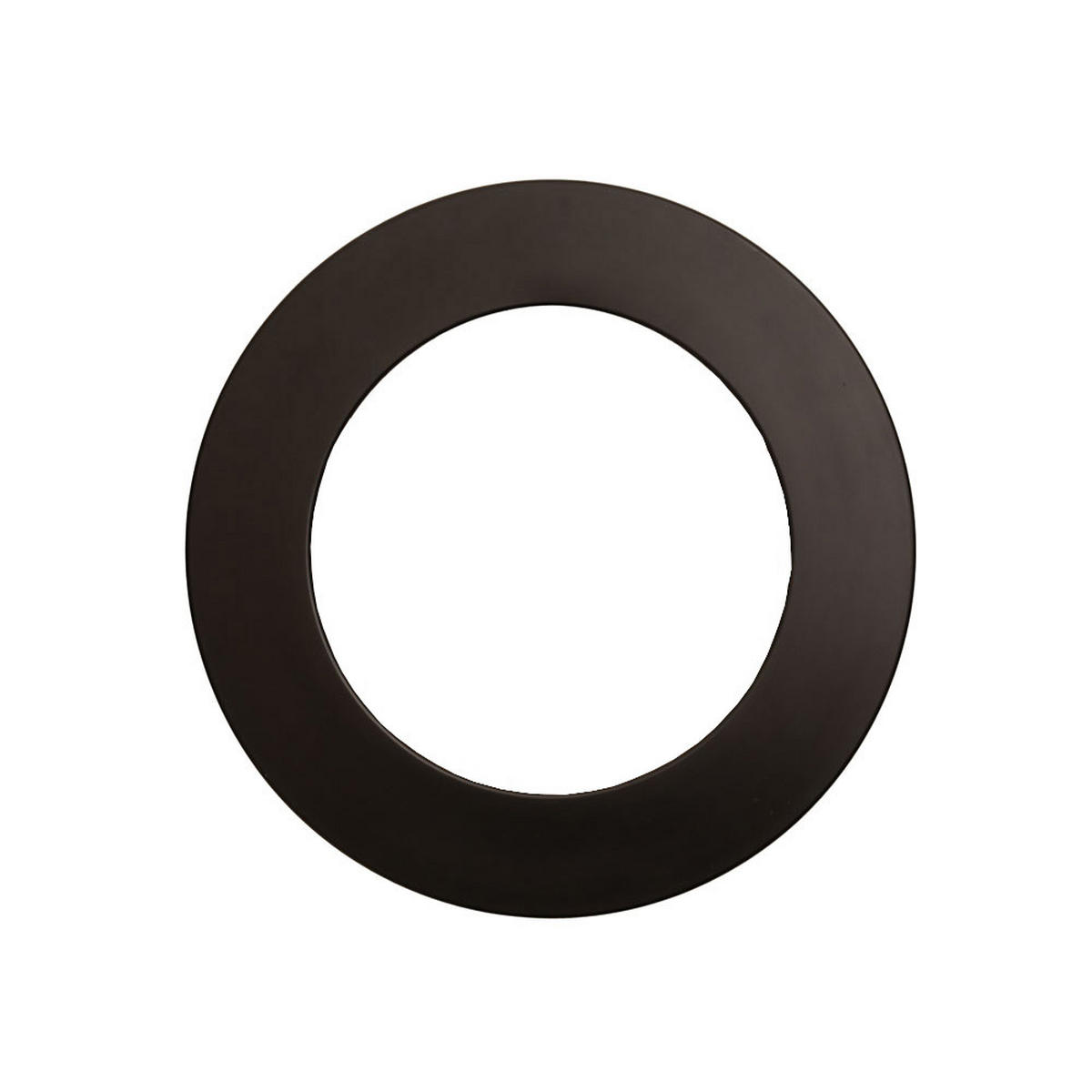 DARTBOARD SAFEGUARD - Schwarz, Kunststoff (68/68/3.4cm) - Home Deluxe