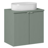 WASCHTISCH Newport-56 - Grün, Holzwerkstoff (60/71/40cm) - Lomado