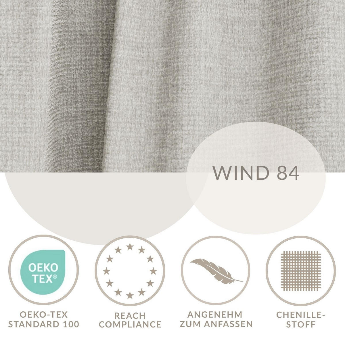 SOFA MIT SCHLAFFUNKTION Toluca Grau Chenille-Stoff - Schwarz/Grau, Holz/Holzwerkstoff (247/69/104cm) - Maison de Reve