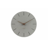 WANDUHR Design Grau 29/29 cm - Grau, Holzwerkstoff (0.4/29/1cm) - ONZENO
