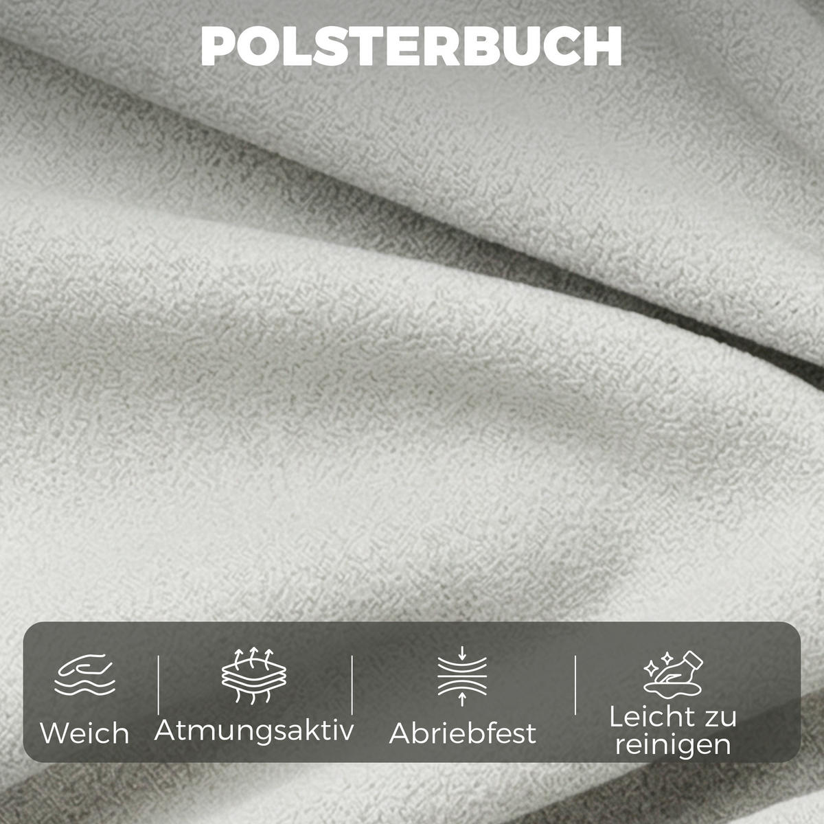 KŘESLO z umělé kůže a pěnového materiálu, šedé - šedá/černá, plast (74/78/85cm) - HOMCOM