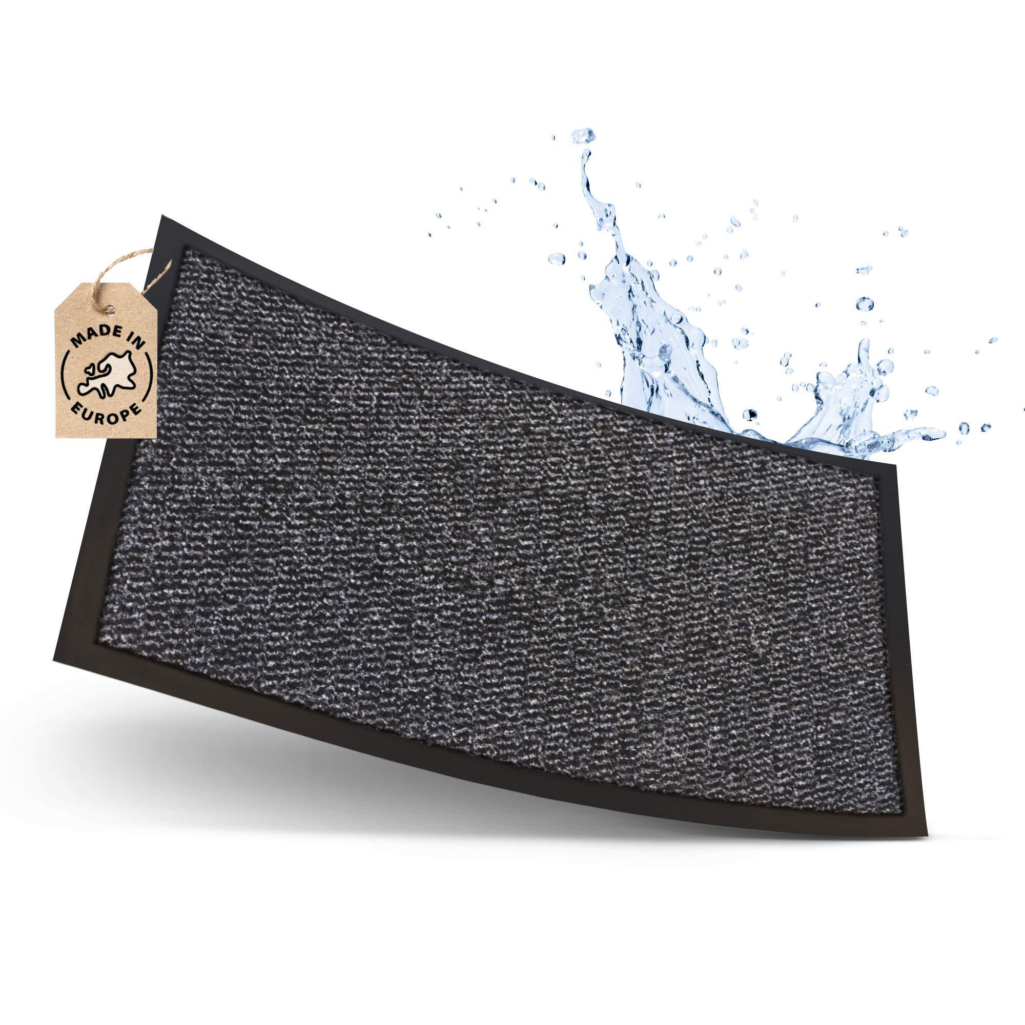 SCHMUTZFANGMATTE PALERMO - Grau, Textil (90/150cm) - WohnDirect