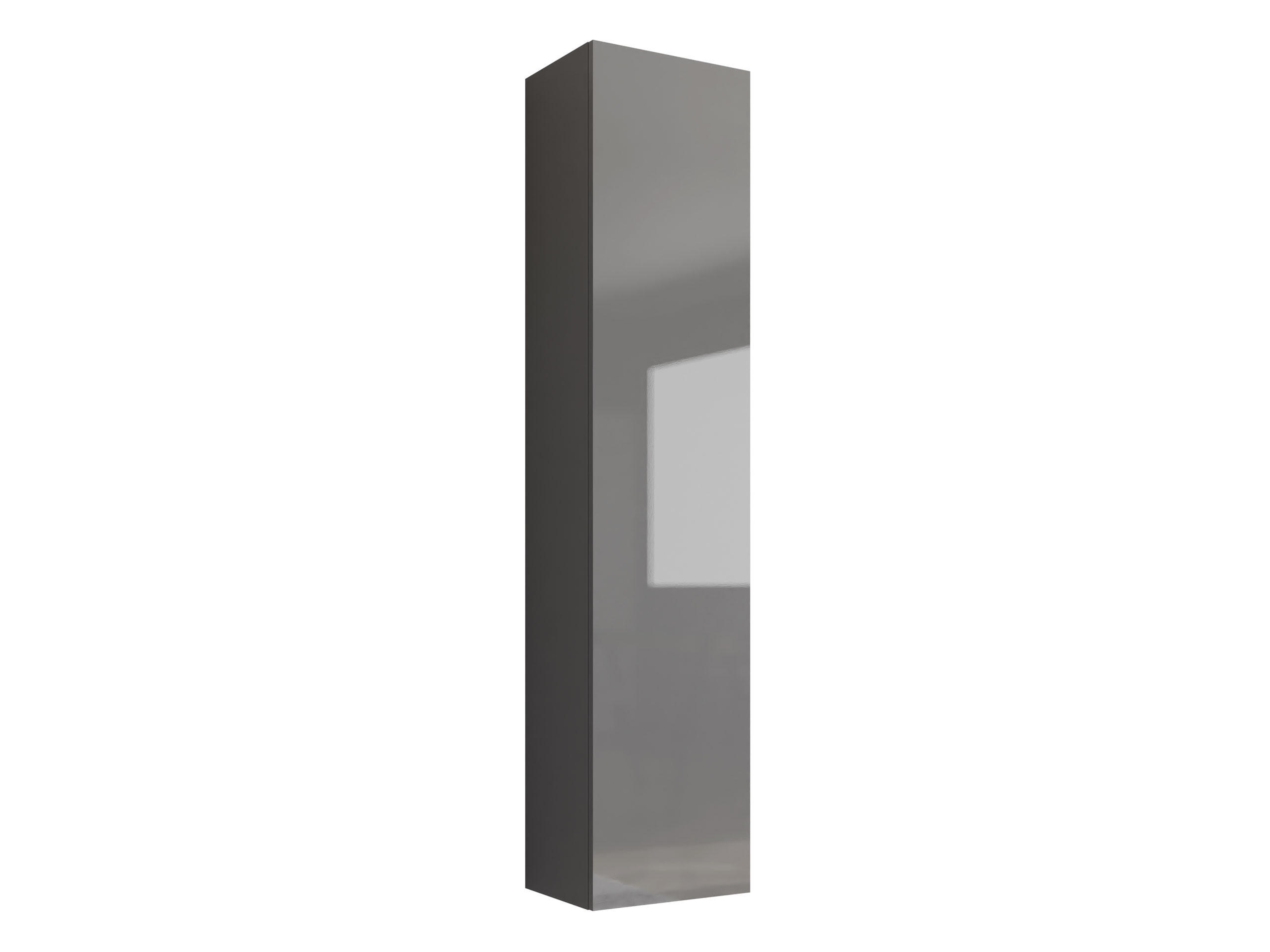 HÄNGEVITRINE 180 Vigo - Grau, Holzwerkstoff (40/180/30cm) - MIRJAN24