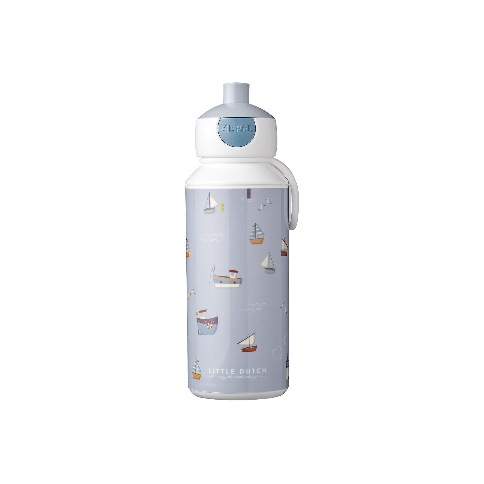 TRINKFLASCHE Campus Sailors bay 400 ml - Hellblau, Kunststoff (0.4L) - Mepal