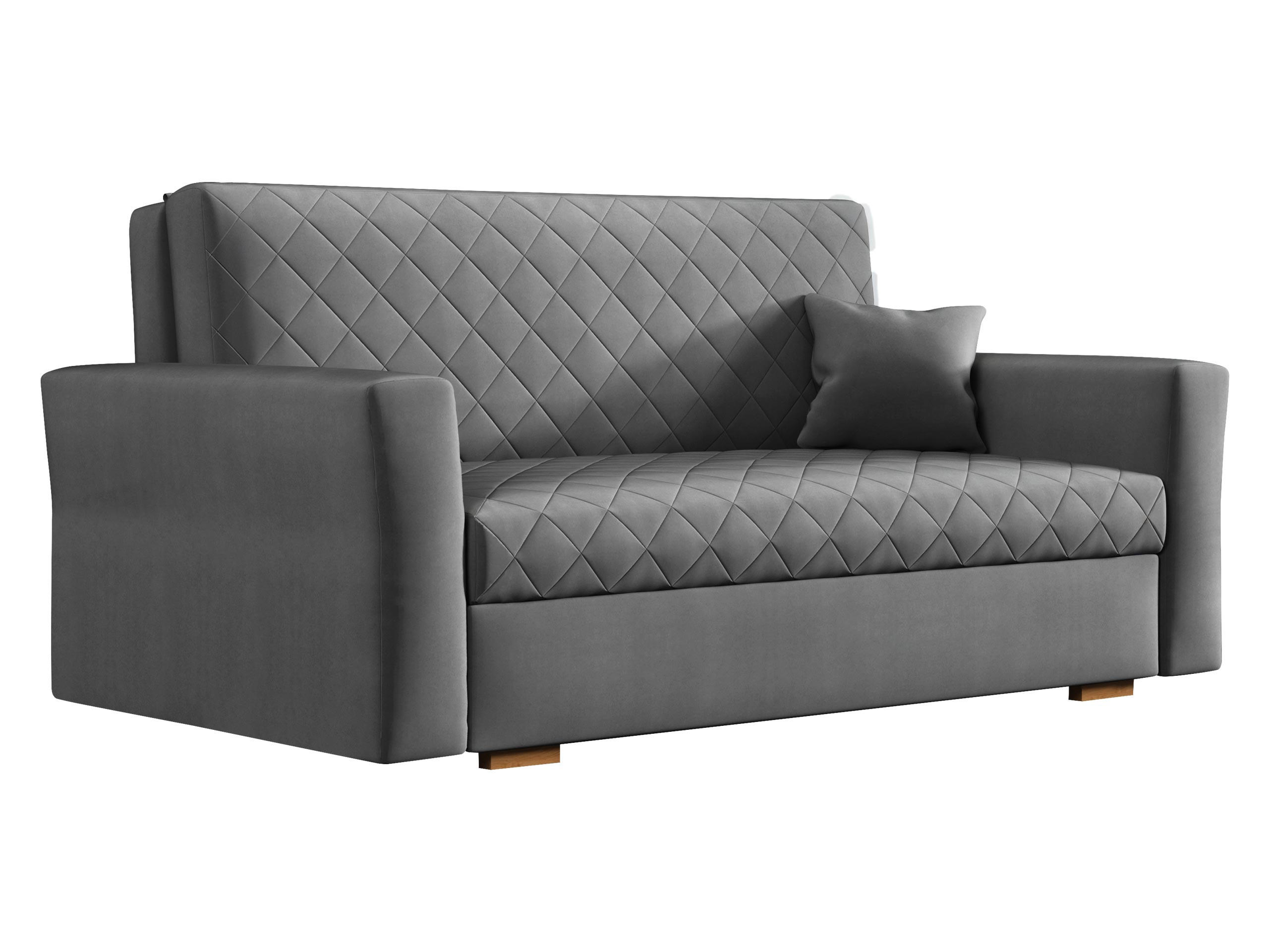 SCHLAFSOFA Viva Caro III - Greige/Braun, Holz/Textil (160/85/98cm) - MIRJAN24