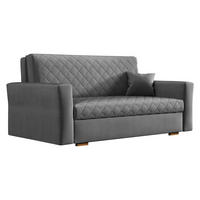 SCHLAFSOFA Viva Caro III - Greige/Braun, Holz/Textil (160/85/98cm) - MIRJAN24