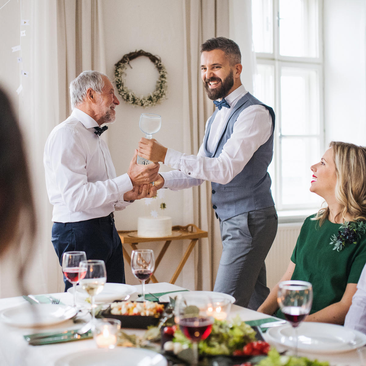 WEINFLASCHE - Transparent, Glas (0.75L) - Relaxdays