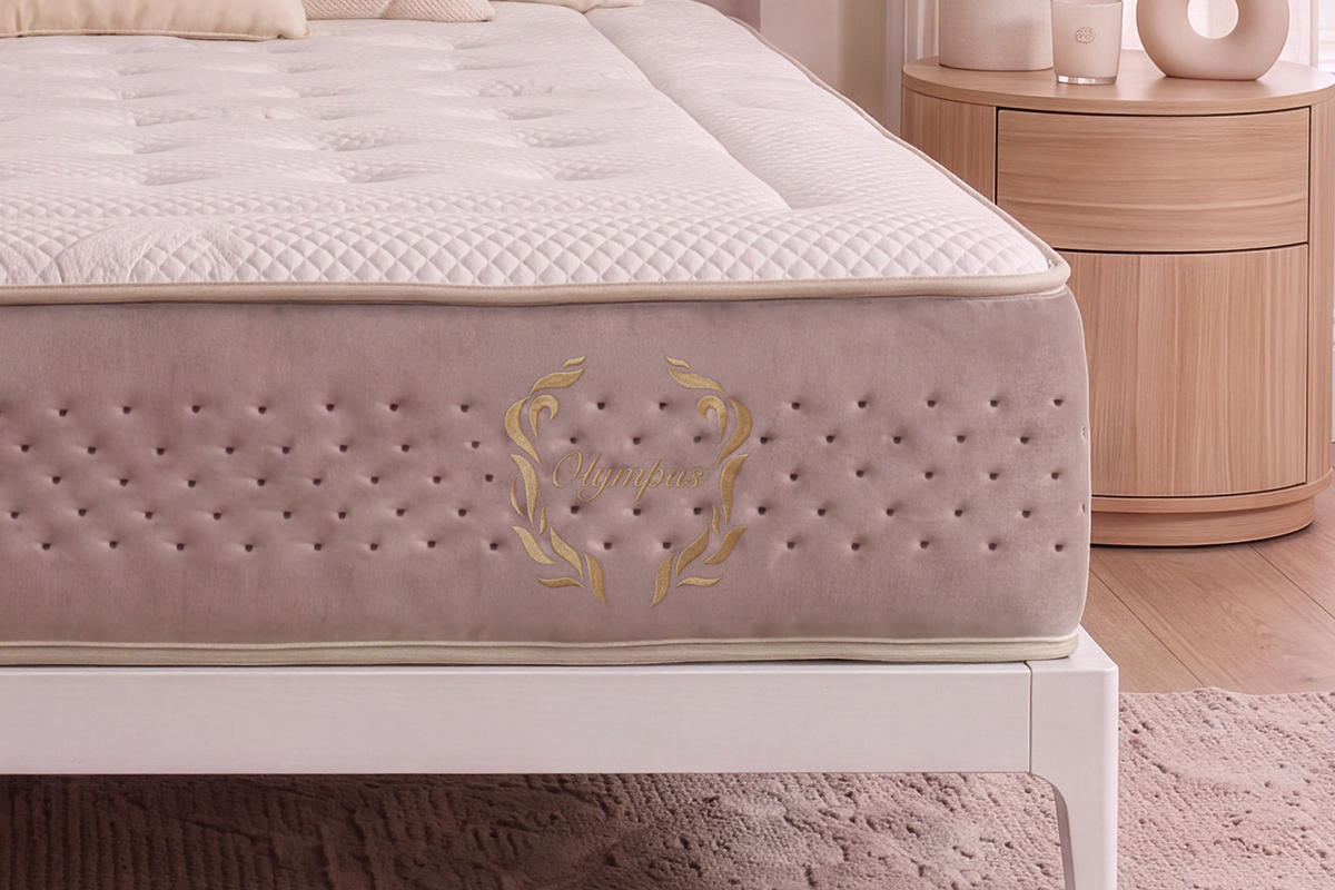 MATRATZE Grand Spring Hotel - 140X200 cm- Härtegrad H3/H4 - Beige, Textil (140/200cm) - Moonia