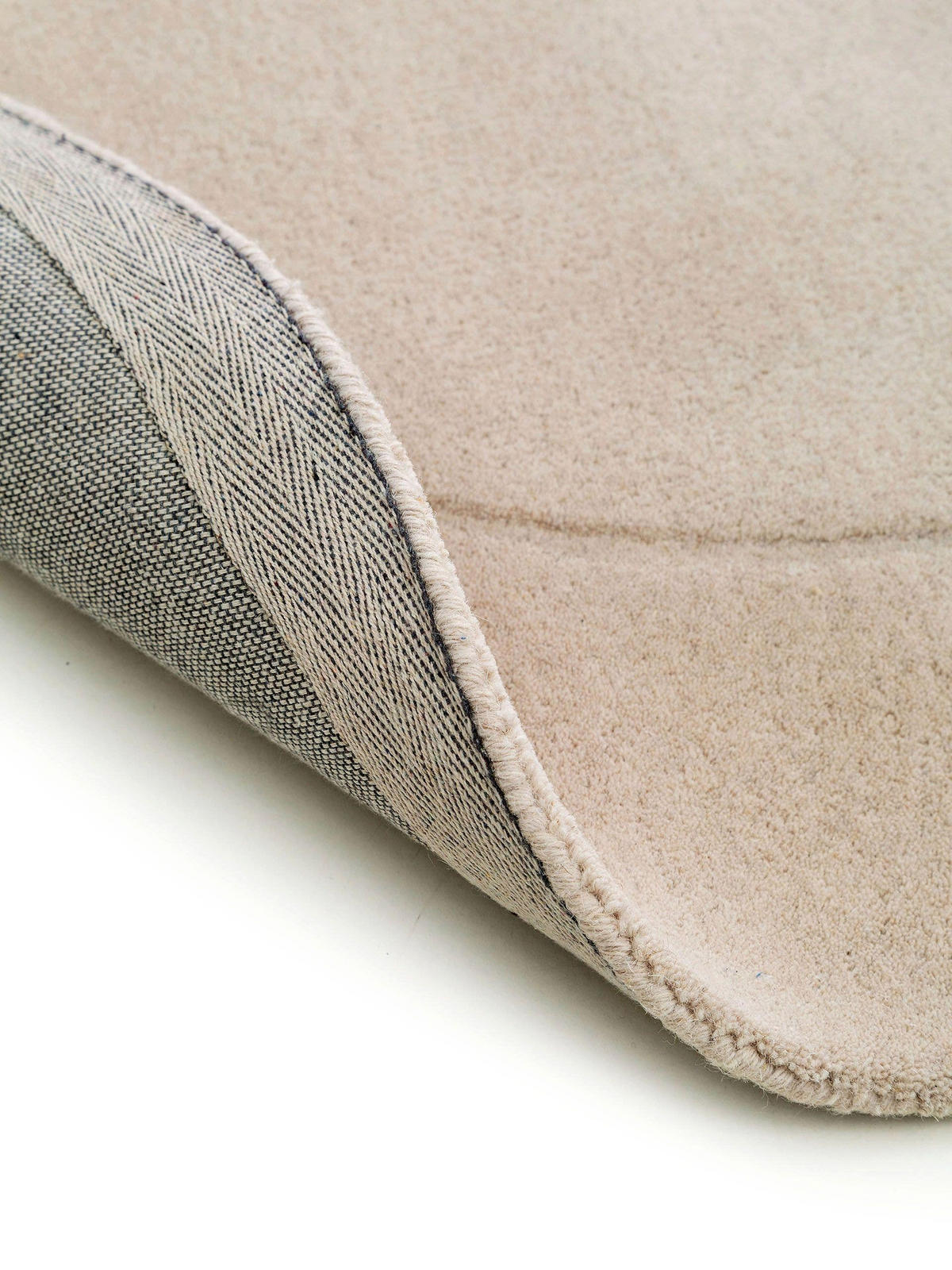 WOLLTEPPICH Shape Cream 140x200 cm - Creme, Textil (140/200cm) - benuta Pure