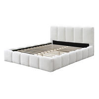 POLSTERBETT 160x200 cm in Creme - Creme, Holzwerkstoff (160/200cm) - Home Collective