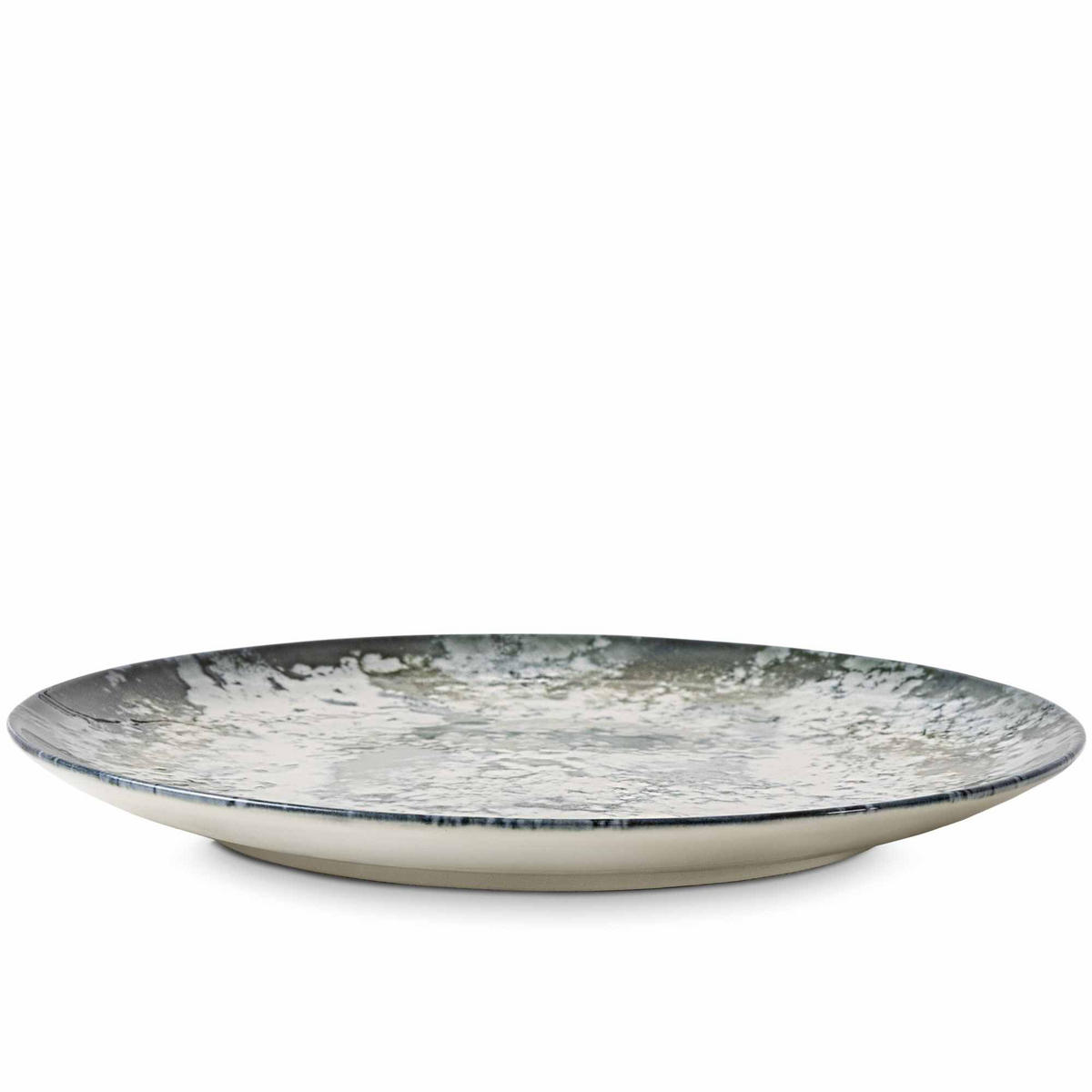 TELLER-SET FINGO 6-tlg Speiseteller Hartporzellan - Creme, Keramik (27.5/1/27.5cm) - KONSIMO®