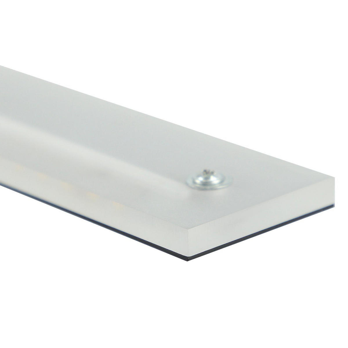 LED-WANDLEUCHTE Luminaire 60/5/4 cm - Schwarz, Metall (5/4/60cm) - ZMH