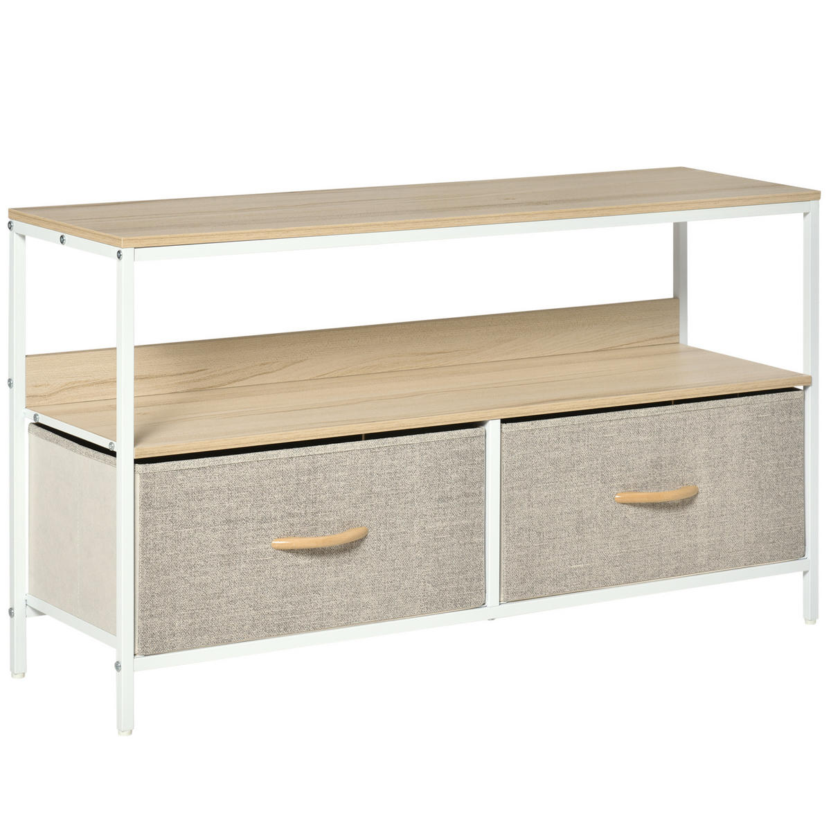 TV-MÖBEL Ahornfarben 1 Stück - Ahornfarben, Metall (98/56/29cm) - GiPP