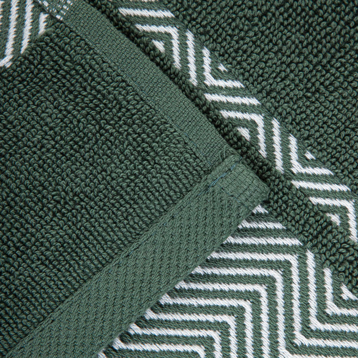 BADETUCH Maiara grün 70/130 cm - Grün, Textil (70/130cm) - Homla