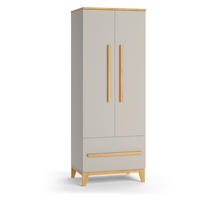 KINDERKLEIDERSCHRANK Malia Cashmere-Eiche 70 x 186.8 cm - Kaschmir, Holzwerkstoff (70/186.8/53.4cm) - VitaliSpa