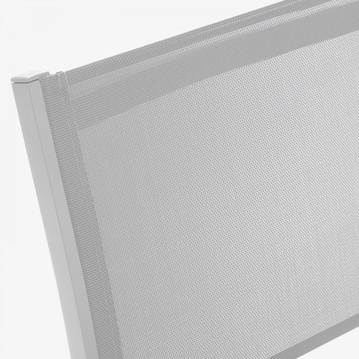 GARTENSTUHL, Weiß - Weiß, Metall (48/87/60cm) - Oviala