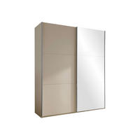 SCHIEBETÜRENSCHRANK Rodos 200 - Sandfarben, Holzwerkstoff (200/244/65cm) - MIRJAN24