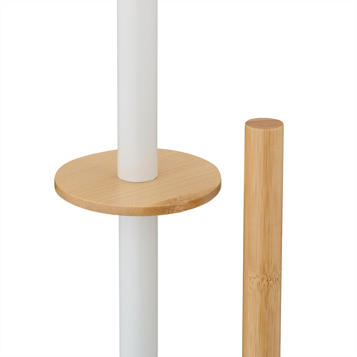 WC-GARNITUR - Multicolor, Holz/Kunststoff (16/66.5/11cm) - Relaxdays