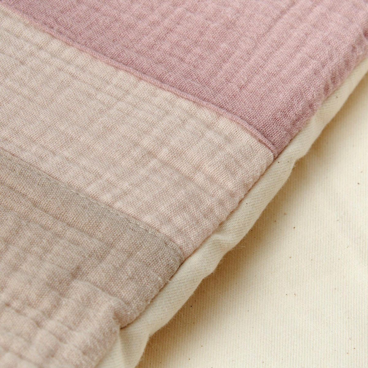KRABBELDECKE Musselin Altrosa - Altrosa, Textil (100/100cm) - nordic coast company