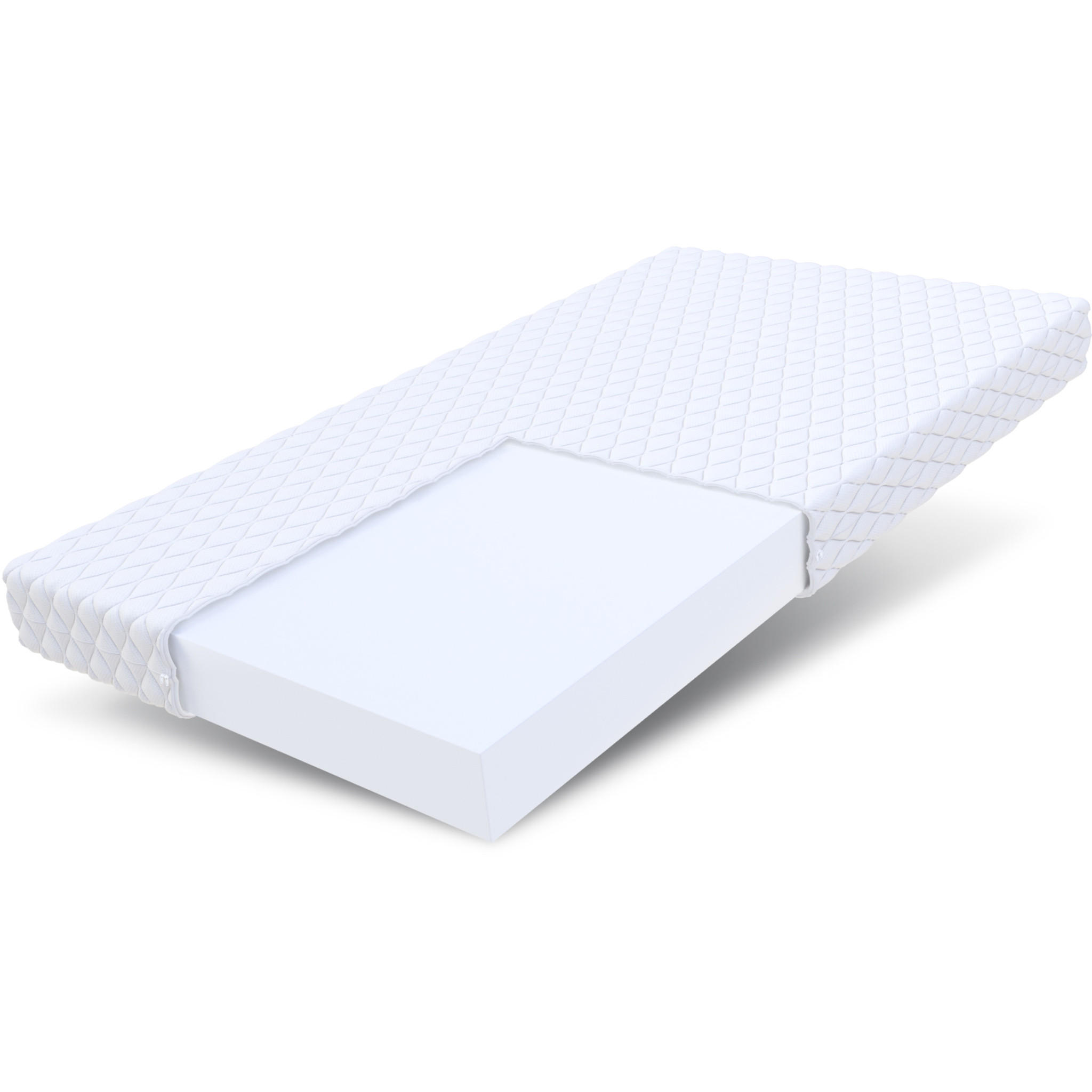 KALTSCHAUMMATRATZE Alto H2 Höhe 12 cm - Weiß, Textil (120/200cm) - FDM