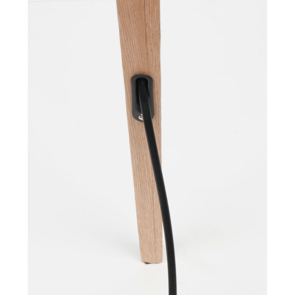 STEHLAMPE Tripod mit Stativ Schwarz - Schwarz, Metall (50/50/151cm) - Zuiver