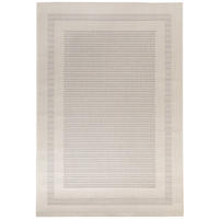 OUTDOORTEPPICH 120/170 cm Bergen Bordüre - Grau, Textil (120/170cm) - Steffensmeier