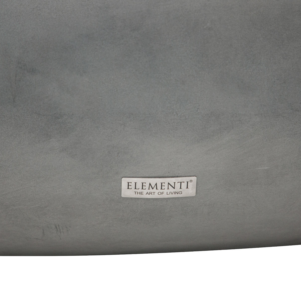 COUCHTISCH HAWAII Steinform Groß aus Beton 121 x 90 x 35 cm - Grau, Naturmaterialien (90/121/35cm) - Elementi