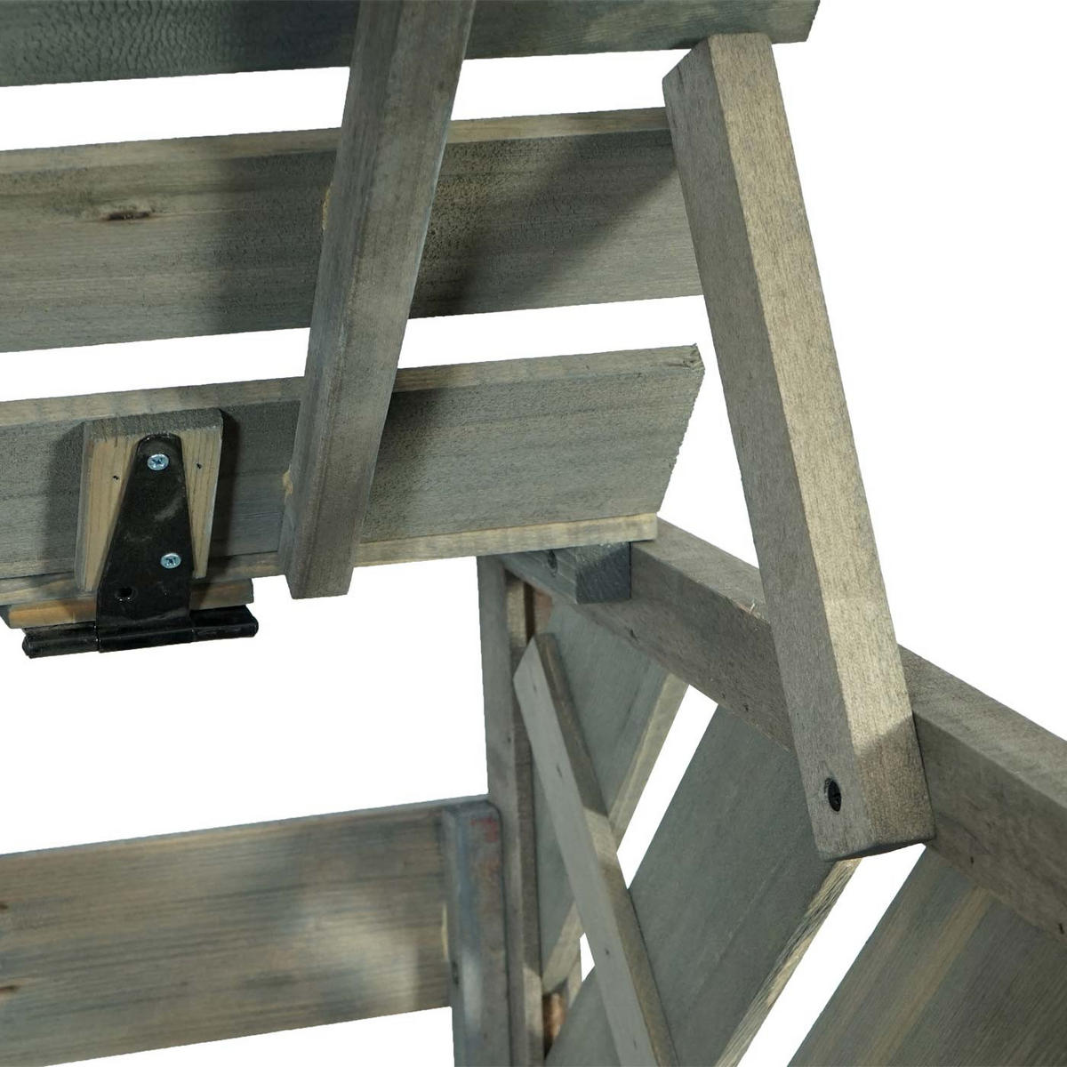 MÜLLTONNENBOX XL 2er-/4er HxBxT 121x133x98cm Grau Holz -zertifziert - Grau, Holz (133/121/98cm) - PROREGAL