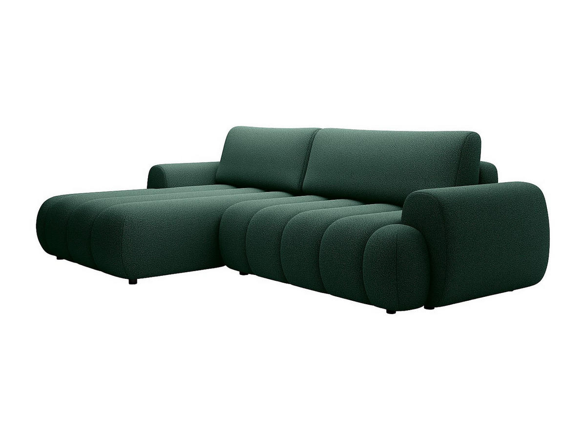 SCHLAFSOFA - 4 Personen - stoff - tannengrün Fridora - Waldgrün, Textil (272/81/168cm) - Vente-Unique