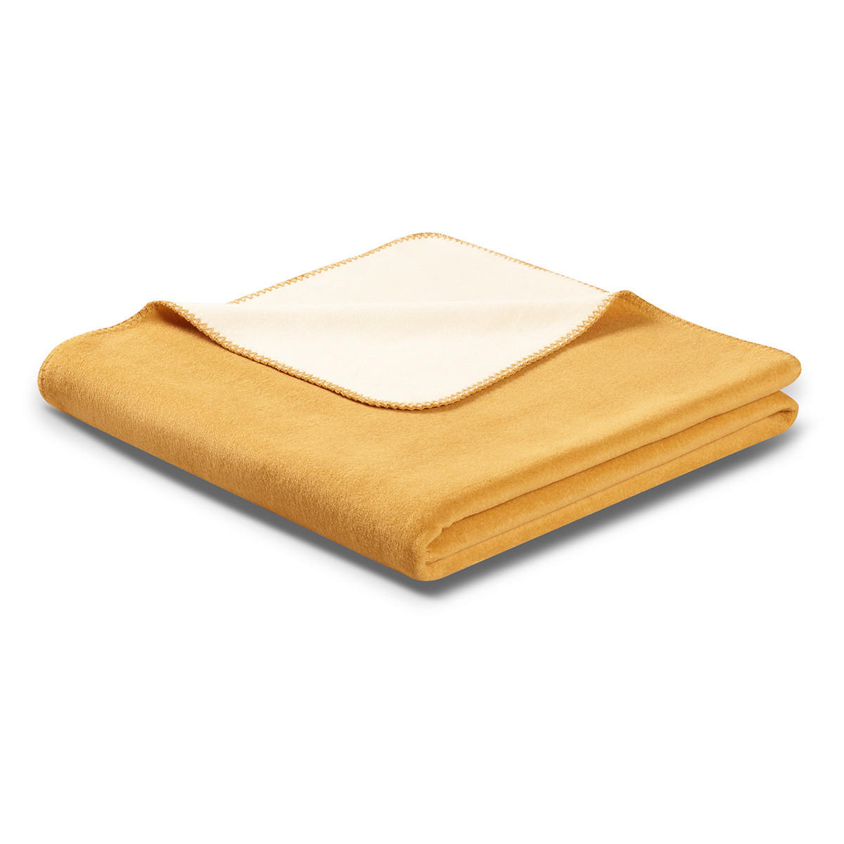 WOHNDECKE Basic - Gelb, Textil (150/200cm) - Biederlack