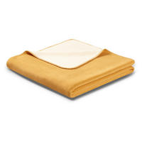 WOHNDECKE Basic - Gelb, Textil (150/200cm) - Biederlack